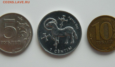 Андорра 1 сантим 2002 г. (Юбилейная)  до 18.01.24 - DSCN0411.JPG
