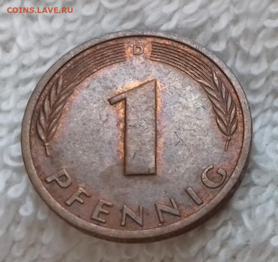 Германия 1 пфенниг 1982 D до 21.01 22:00 - Германия 1 пфенниг 1982 D 20150326_214459