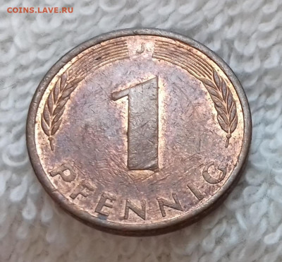 Германия 1 пфенниг 1977 J до 21.01 22:00 - Германия 1 пфенниг 1977 J 20150326_215038
