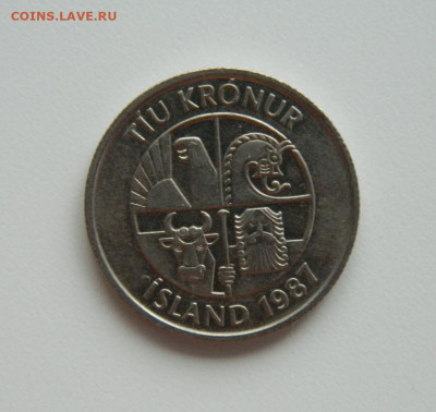 Исландия 10 крон 1987 г. (Фауна) до 22.01.24 - DSCN0644.JPG
