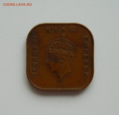 Британская Малайя 1 цент 1945 г. до 22.01.24 - DSCN0624.JPG