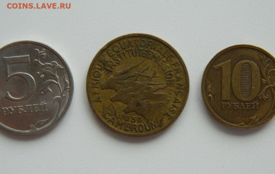 Камерун 25 франков 1958 г. (Фауна) до 22.01.24 - DSCN0734.JPG