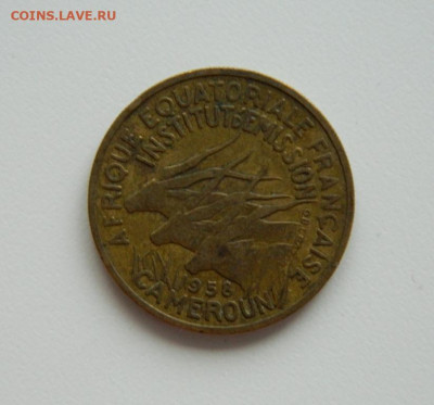 Камерун 25 франков 1958 г. (Фауна) до 22.01.24 - DSCN0735.JPG