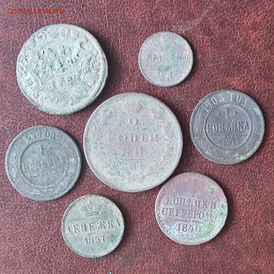 Лот медных монет 1734?-1903 гг до 20.01.2024 в 22.00 МСК - 1705405943408