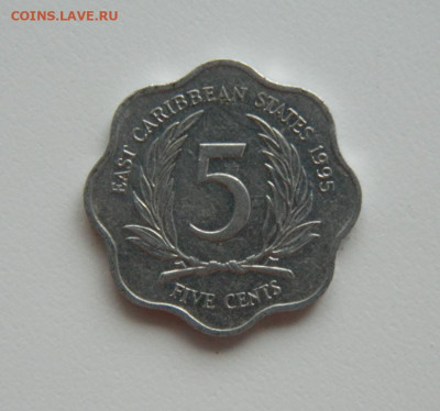 Восточные Карибы 5 центов 1995 г. до 22.01.24 - DSCN0594.JPG