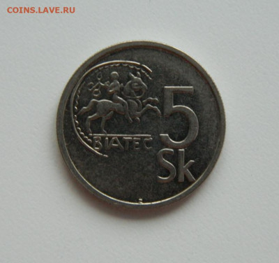 Словакия 5 крон 1994 г. до 22.01.24 - DSCN0601.JPG