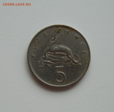 Ямайка 5 центов 1969 г. (Крокодил) до 23.01.24 - DSCN0976.JPG