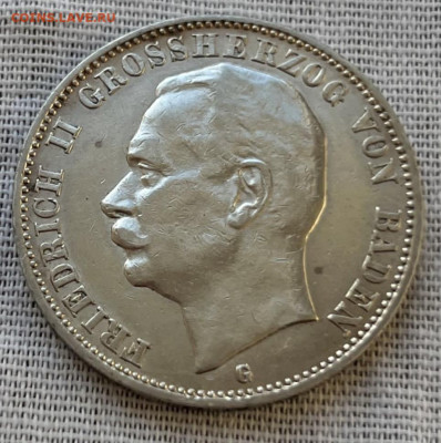 3 марки 1909 года, Герцог Фридрих II. до 21.01. - d07f4fec-571b-4c1c-87c1-2334333c91a2