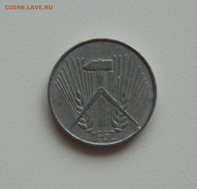 Германия 1 пфенниг 1952 г. "А" до 23.01.24 - DSCN1011.JPG