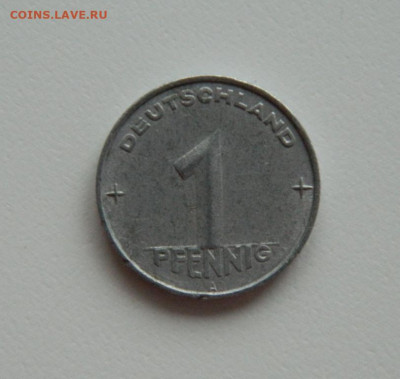 Германия 1 пфенниг 1952 г. "А" до 23.01.24 - DSCN1012.JPG