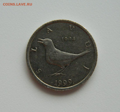 Хорватия 1 куна 1999 г. (Юбилейная) Фауна до 23.01.24 - DSCN0865.JPG