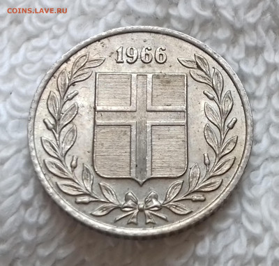 Исландия 25 эйре 1966 до 21.01 22:00 - Исландия 25 эйре 1966 20240115_150055