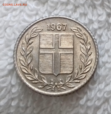 Исландия 10 эйре 1967 до 21.01 22:00 - Исландия 10 эйре 1967 20240115_150301