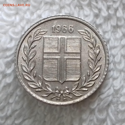 Исландия 10 эйре 1966 до 21.01 22:00 - Исландия 10 эйре 1966 20240115_150353