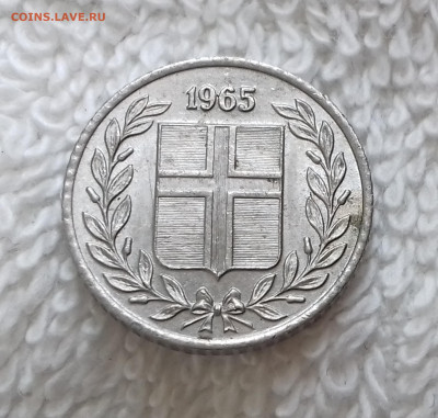 Исландия 10 эйре 1965 до 21.01 22:00 - Исландия 10 эйре 1965 20240115_150428