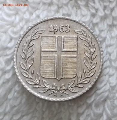 Исландия 10 эйре 1963 до 21.01 22:00 - Исландия 10 эйре 1963 20240115_150502