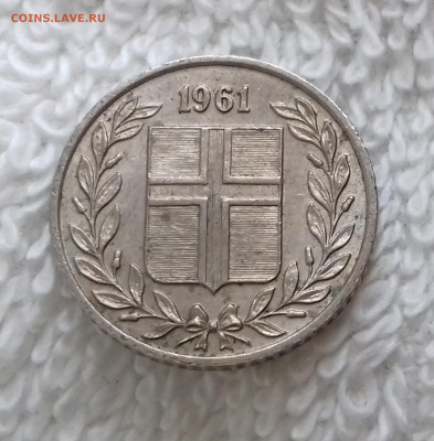 Исландия 10 эйре 1961 до 21.01 22:00 - Исландия 10 эйре 1961 20240115_150608