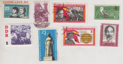 Марки ГДР 8 шт. до 24.01.24 в 23.00 - 024