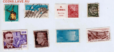 Марки ГДР 8 шт. до 24.01.24 в 23.00 - 027