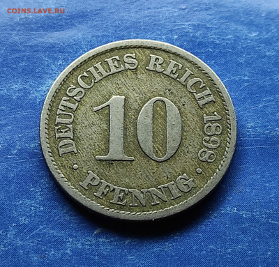 Германия 10 пфеннигов 1898 (А) ; до 23.01.2024 - IMG_20240118_113401