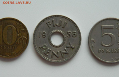 Британский Фиджи 1 пенни 1956 г. до 24.01.24 - DSCN1017.JPG