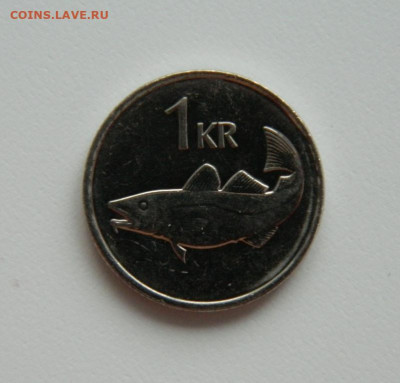 Исландия 1 крона 2011 г. (Фауна) до 24.01.24 - DSCN0918.JPG
