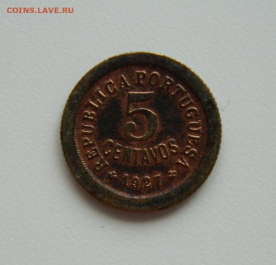 Португалия 5 сентаво 1927 г. до 24.01.24 - DSCN0637.JPG