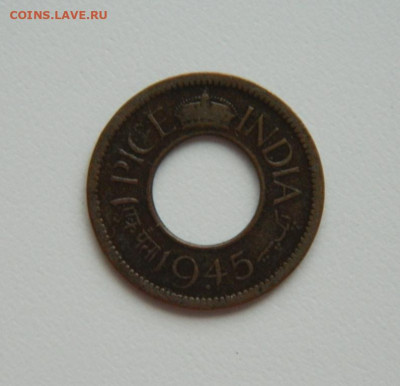 Британская Индия 1 пайс 1945 г. до 24.01.24 - DSCN0661.JPG