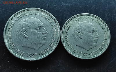 Испания 25 песет 1957 испания 25 песет 1957 до 24.01.2024 - IMG_20240118_154614
