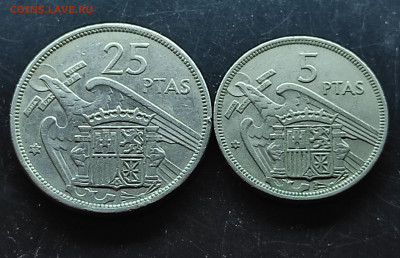 Испания 25 песет 1957 испания 25 песет 1957 до 24.01.2024 - IMG_20240118_154604