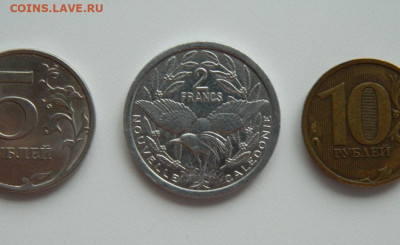 Франц. Новая Каледония 2 франка 2003 г.(Фауна) до 25.01.24 - DSCN0605.JPG
