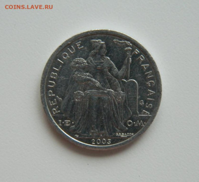 Франц. Новая Каледония 2 франка 2003 г.(Фауна) до 25.01.24 - DSCN0607.JPG