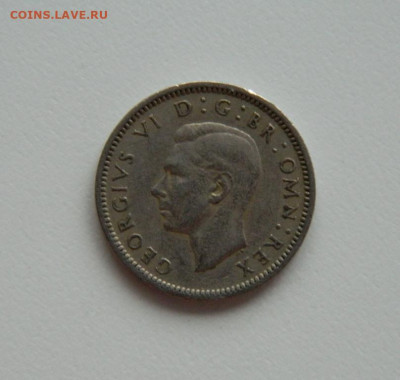 Великобритания 6 пенсов 1949 г. до 25.01.24 - DSCN0696.JPG
