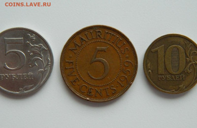 Британский Маврикий 5 центов 1959 г. до 25.01.24 - DSCN0437.JPG