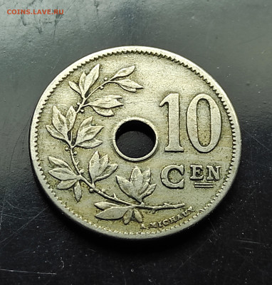 Бельгия 10 сантимов 1905  до 25.01.2024 - IMG_20240119_131231