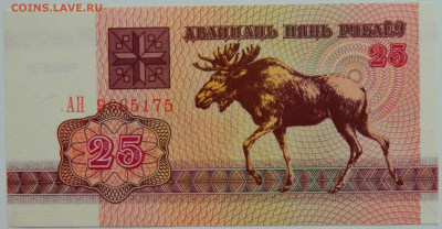 Беларусь 25 рублей 1992 г.  до 25.01.24 - DSCN1093.JPG