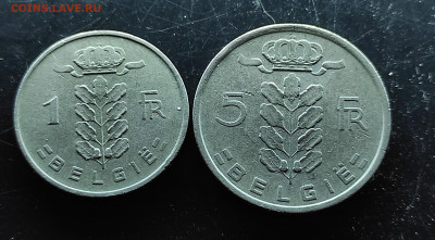 Бельгия 2 штуки 1 франк 1951,5франков1950до 26.01.2024 - IMG_20240120_152634