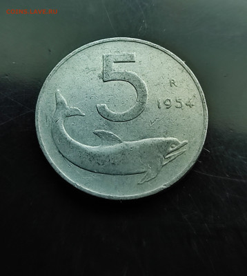 Италия 5 лир 1954 до 26.01.2024 - IMG_20240120_154513