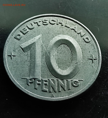 Германия 10 пфеннигов 1948А  до 26.01.2024 - IMG_20240120_155148