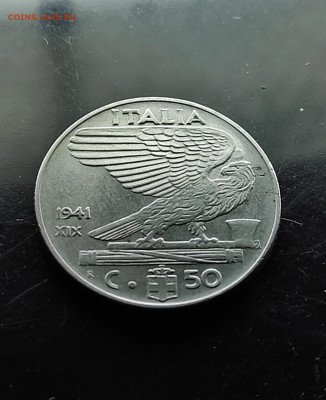 Италия 50 чентезимо 1941 до 27.01.2024 - IMG_20240121_095851