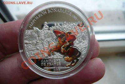 Монета Наполеон 2009г (Острова Кука)серебро пруф 25гр - P1130977_thumb