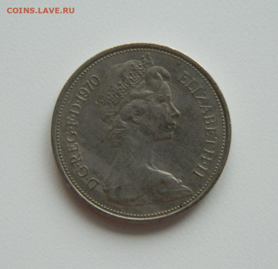 Великобритания 10 новых пенсов 1970 г. до 25.01.24 - DSCN0419.JPG