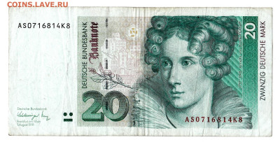 Боны ФРГ 1989-91. 20, 50, 100 марок на СССР и Россию - 01