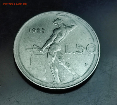 Италия 50 лир 1955 до 28.01.2024 - IMG_20240121_115849