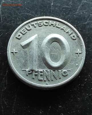 Германия 10 пфенниг 1950 (А)(алюминий) до 28.01.2024 - IMG_20240121_120404