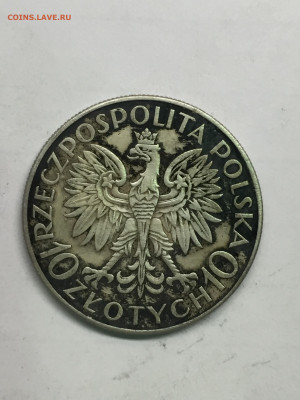 10 Злотых 1933. Ромуальд Трагутт до 28.01.2024 - CBC36EDF-F2C9-4092-92FF-11D2FA925B8B