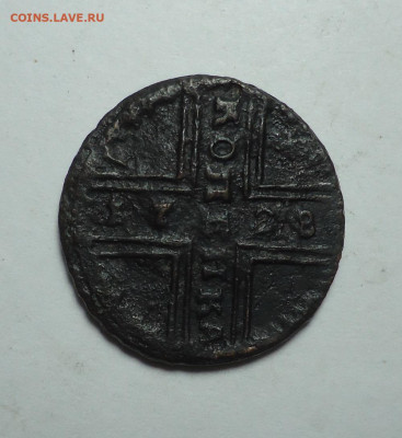 1 копейка 1728 года.Крестовик. До 25.01.2024. - 01.JPG