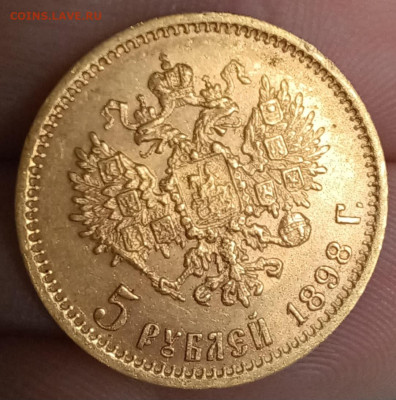 5 рублей 1898 на подлинность и оценку. - 20240122_133220