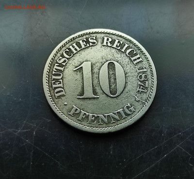 Германия 10 пфеннигов 1874 А до 29.01.2024 - IMG_20240122_234442
