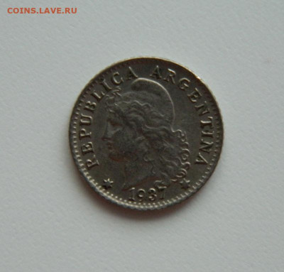 Аргентина 5 сентаво 1937 г. до 30.01.24 - DSCN1232.JPG